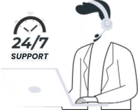 24/7 online support